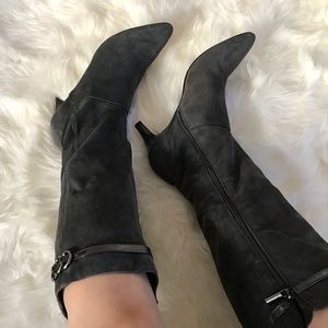 BANDOLINO suade pump boots